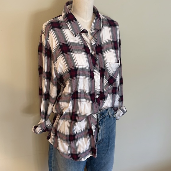 Rails flannel button down top - Picture 2 of 4